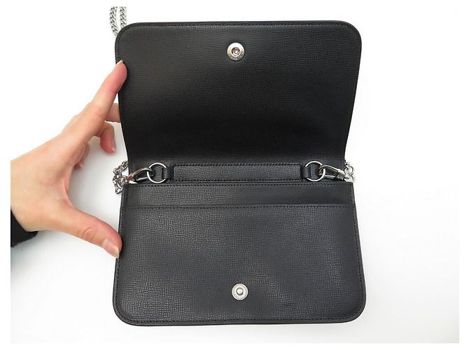 NUEVA CARTERA LONGCHAMP CHAINETTE LE PLIAGE NEO L4559HPH001 EN CUERO WOC - vista 8