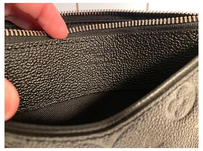 Louis Vuitton Pochette Pallas BB Nero - vista 9