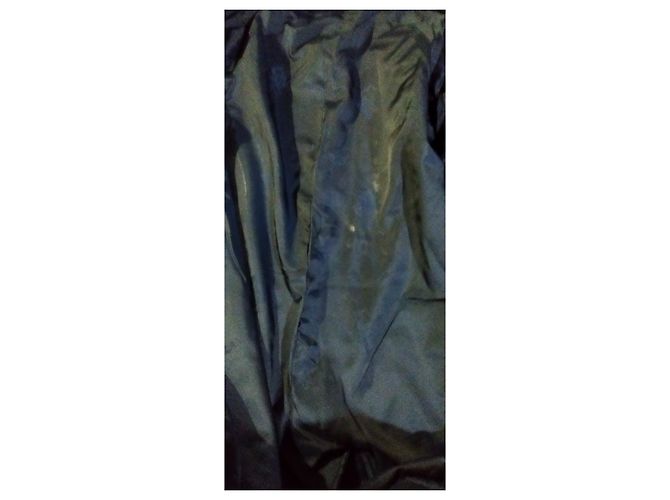 Abrigo Lanvin de lana a cuadros marrón y azul marino Castaño - vista 7