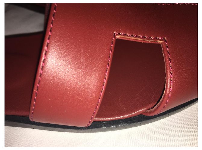 Hermès Oran Rouge Tomette Rosso - vista 7