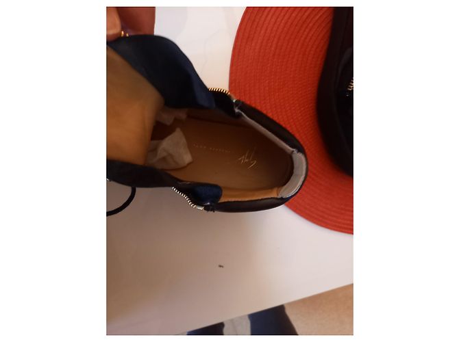 Sneaker Giuseppe Zanotti in pelle nera Nero - vista 2