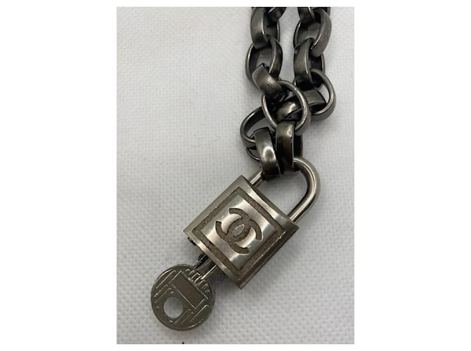 Cinturón Chanel Hardware de plata - vista 4