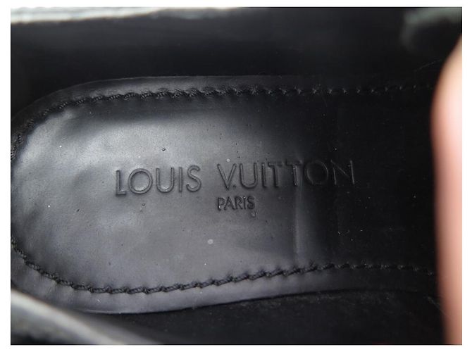 SCARPE LOUIS VUITTON RICHELIEU 7 41 Scarpe in pelle nera Nero - vista 7