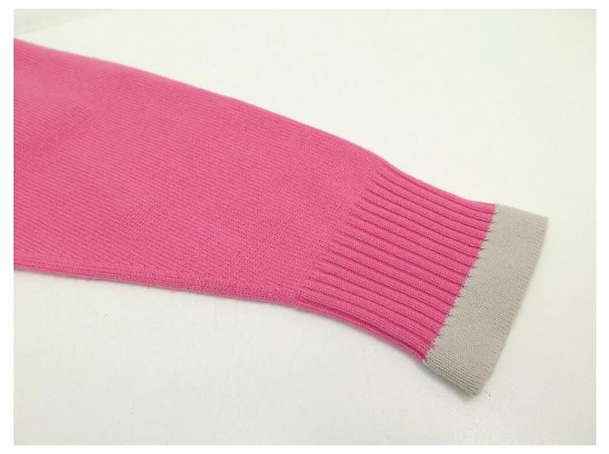 NEU CHANEL PULLOVER LANGE CARDIGAN P53235 l 42 ROSA KASCHMIR SWEATSHIRT Pink - Ansicht 8