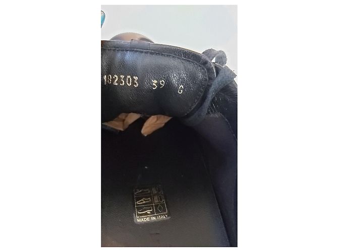 Gucci GG Basket Sneaker Schwarz Leder Stoff - Ansicht 7
