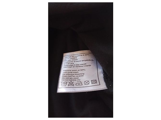 Cambon T-shirt Chanel Uniform a maniche lunghe nero logo CC - vista 6