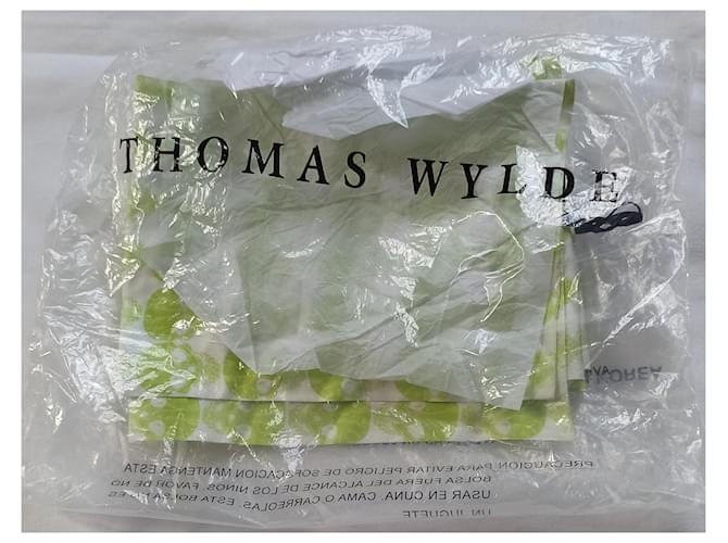 Thomas Wylde Seidentuch Grün - Ansicht 3