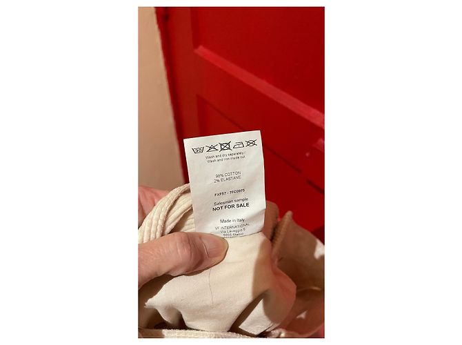 7 For All Mankind Samtose Hose Creme - Ansicht 7