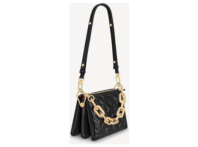 Louis Vuitton Coussin BB Borsa in pelle nera Nero - vista 2