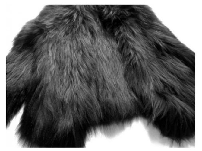 ISABEL MARANT Coat in Fur - view 4