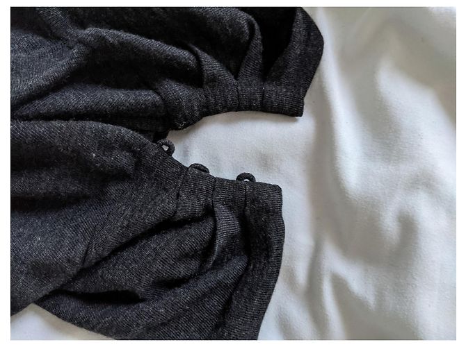 Brunello Cucinelli Cashmere Kleid Dunkelgrau Anthrazitgrau - Ansicht 2