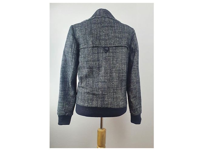 Filippa K Wolljacke Schwarz - Ansicht 3