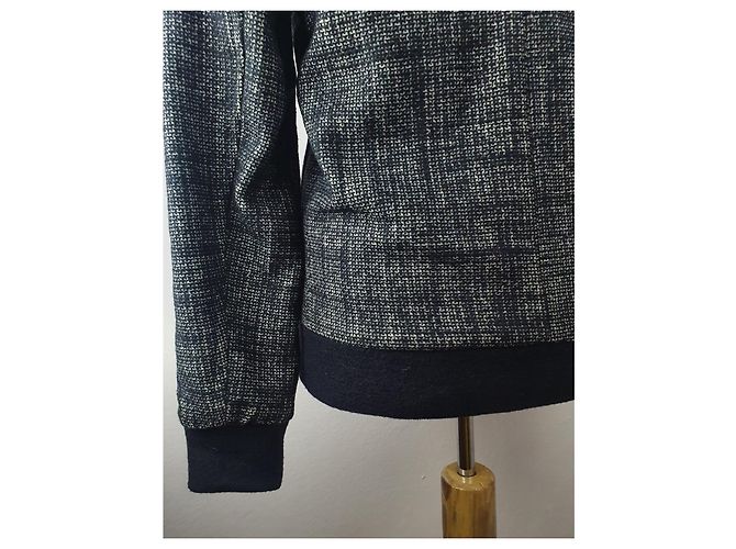 Filippa K Wolljacke Schwarz - Ansicht 4