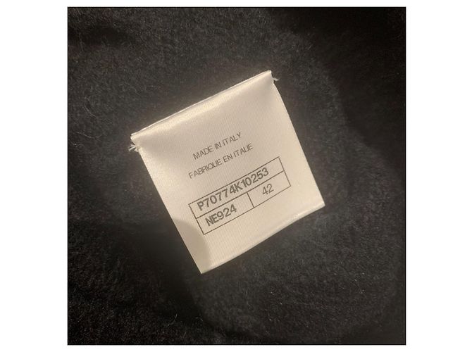 Chanel Pullover aus Kaschmir und Wolle Schwarz Beige Grau Gr. 42 - Ansicht 6