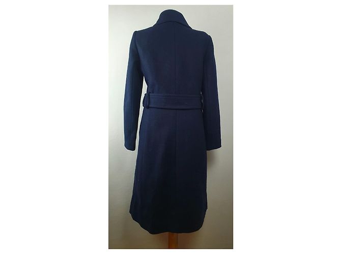 Abrigo Club Monaco azul de lana Azul marino - vista 3