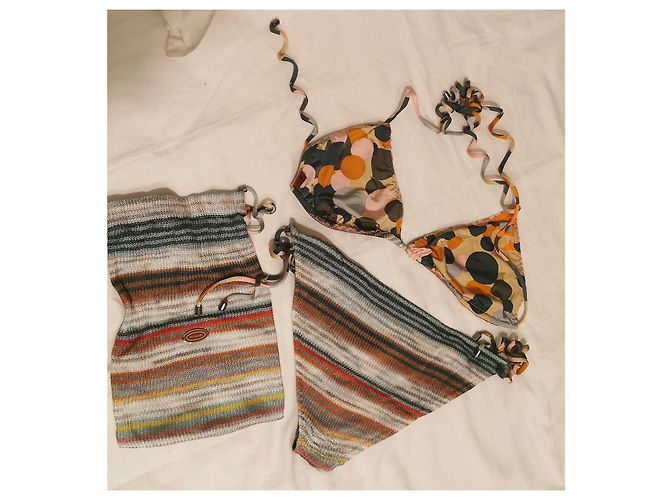 Missoni Häkelbikini Bunt Mehrfarben - Ansicht 4