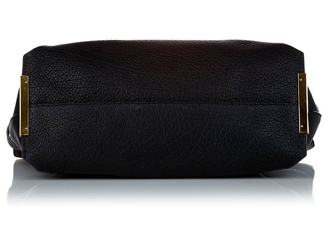 Chloé Chloe Schwarze Charlotte Shopper aus Leder - Ansicht 4