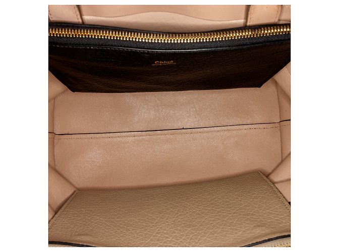Chloé Chloe Schwarze Charlotte Shopper aus Leder - Ansicht 5