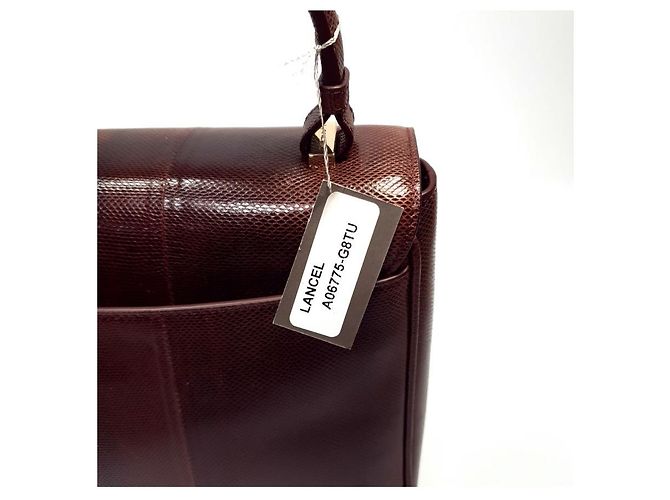 Borsa a tracolla Lancel XL L di Lancel Marrone - vista 12