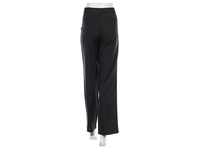 Pantalones Dsquared2 de algodón negros a rayas - vista 2