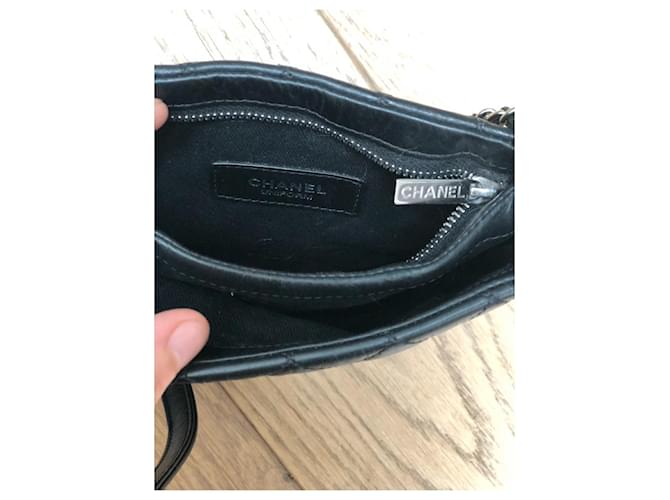 Borsa a tracolla Chanel Nero - vista 3