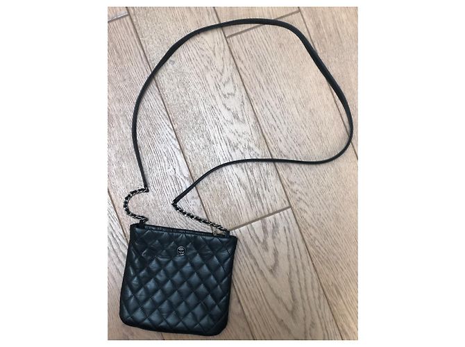 Borsa a tracolla Chanel Nero - vista 6