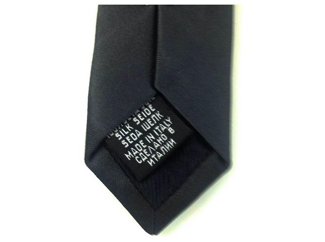 HUGO BOSS Selection 100% Silk Gray Men’s Neck Tie Necktie - view 5