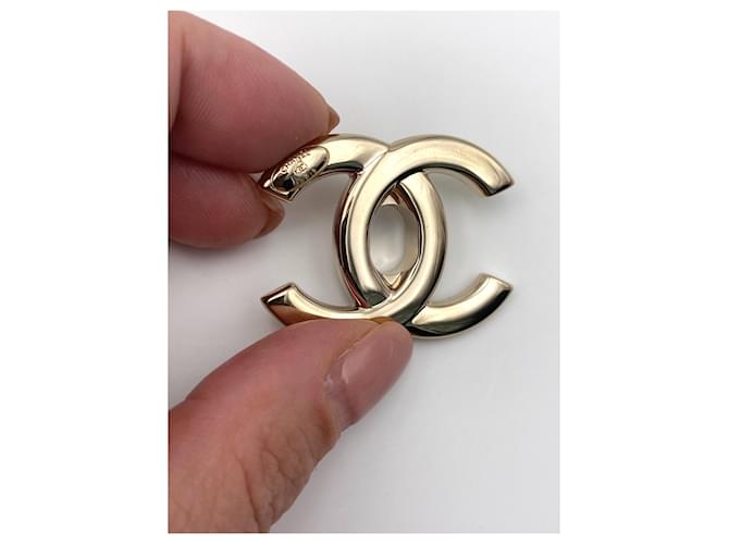 CHANEL chiusura originale CC turnlock Gold D'oro - vista 3