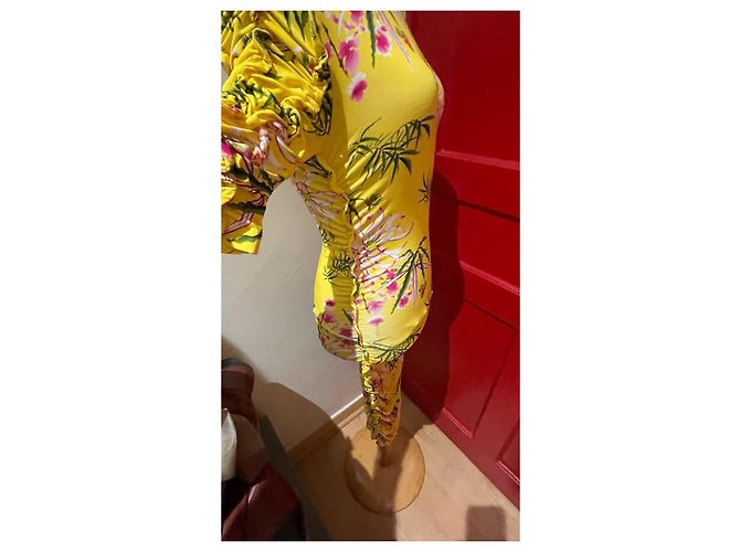 Abito Kenzo Multicolore in Viscosa ed Elastan - vista 3