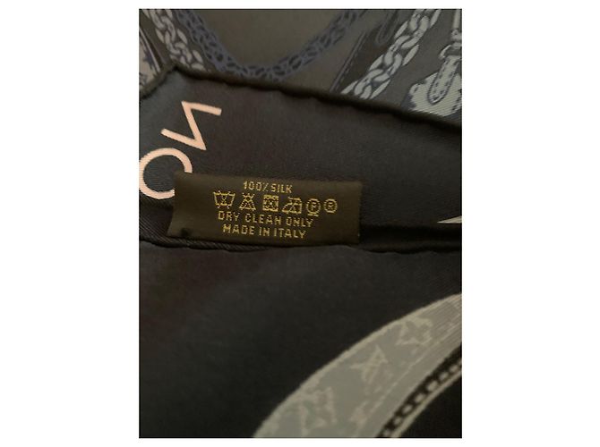 Louis Vuitton Seidentuch Blau - Ansicht 5