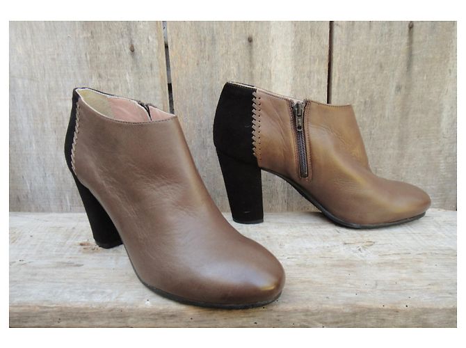 botines Maliparmi p 39 Nueva condición Castaño Negro - vista 2