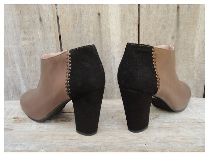 botines Maliparmi p 39 Nueva condición Castaño Negro - vista 4