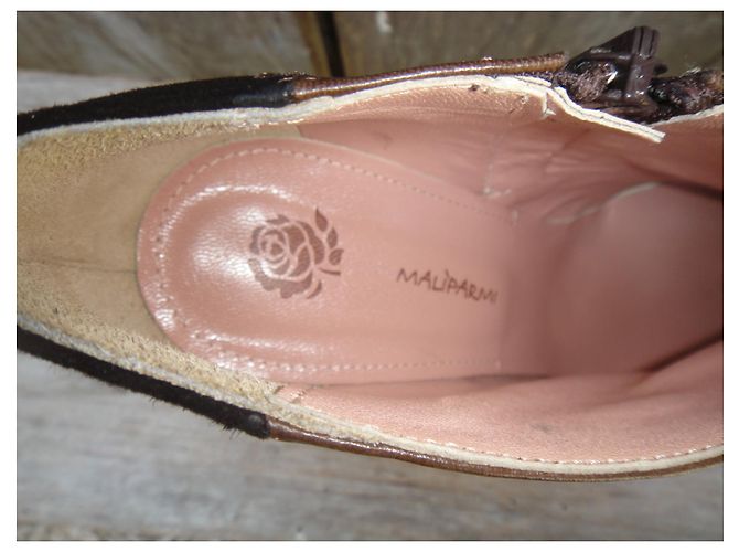botines Maliparmi p 39 Nueva condición Castaño Negro - vista 7