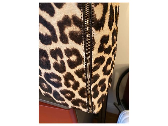 Céline Animal Print Pony-style Calfskin Tote Bag - view 3