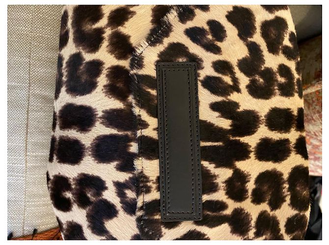 Céline Animal Print Pony-style Calfskin Tote Bag - view 4