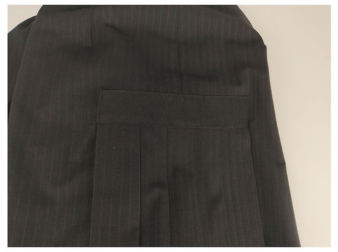 Flavio Castellani Vestito gessato con pieghe - vista 3