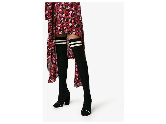 Tabitha Simmons Botas de moda hasta la rodilla. Negro - vista 11