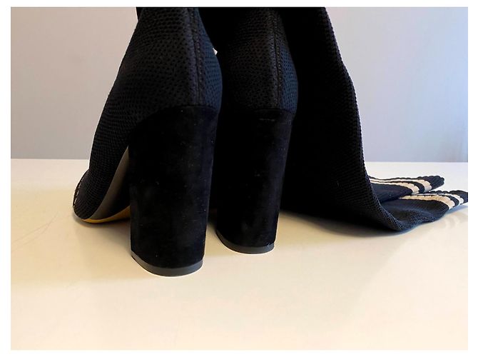 Tabitha Simmons Botas de moda hasta la rodilla. Negro - vista 8