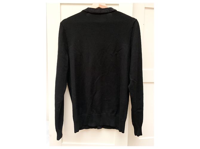 Chanel Cardigan Negro - vista 2
