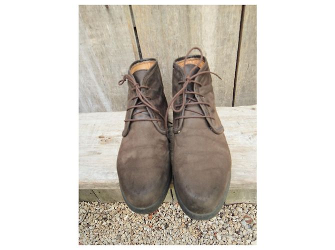 Bally Stiefeletten aus Leder braun Größe 36 - Ansicht 3
