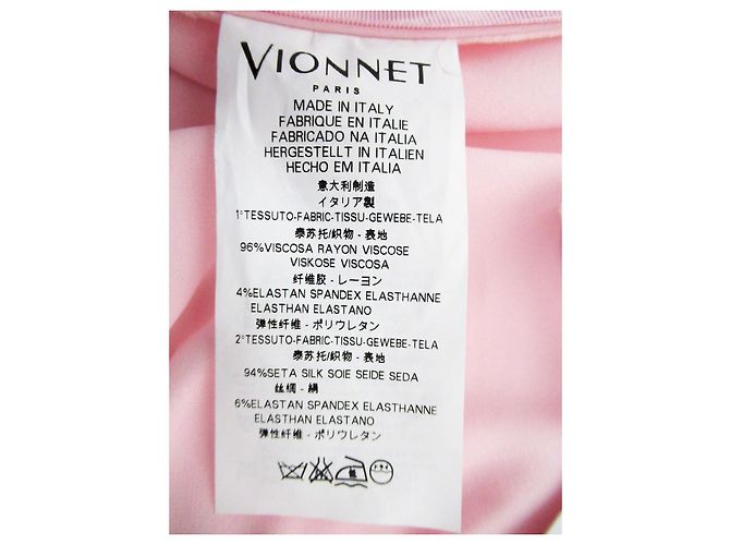 Exklusives "Vionnet" langes Kleid Pink - Ansicht 11