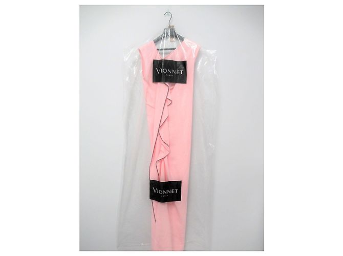 Exklusives "Vionnet" langes Kleid Pink - Ansicht 13