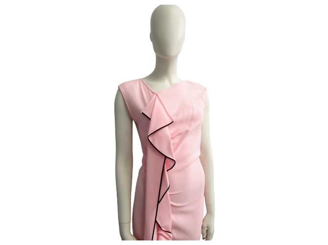 Exklusives "Vionnet" langes Kleid Pink - Ansicht 3