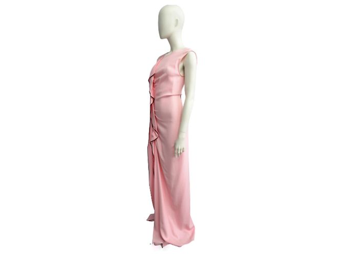 Exklusives "Vionnet" langes Kleid Pink - Ansicht 6