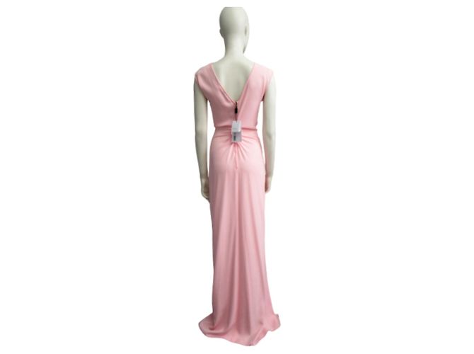 Exklusives "Vionnet" langes Kleid Pink - Ansicht 7