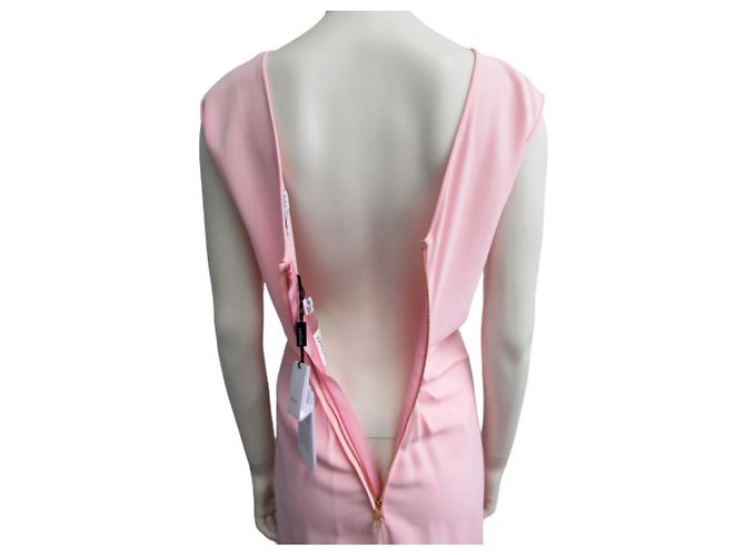 Exklusives "Vionnet" langes Kleid Pink - Ansicht 8