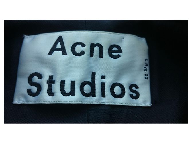 Acne Studios Lederjacke, Gr. 34/XS, Schwarz - Ansicht 5