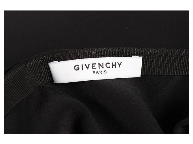 Jupe en soie unique Givenchy Noir - vue 5