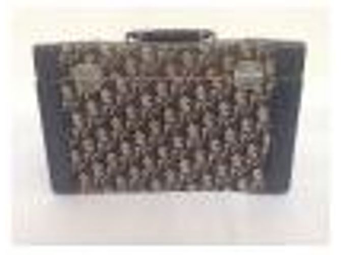 Vintage Dior vanity case Navy blue - view 2