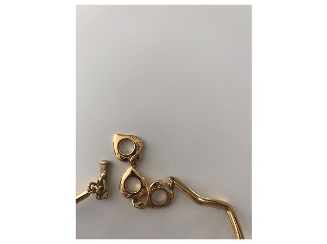 Yves Saint Laurent Collana e Orecchini Oro Gold hardware - vista 2